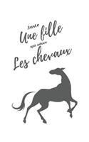 Juste une fille qui adore les chevaux