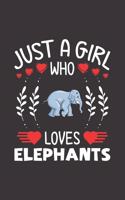 Just A Girl Who Loves Elephants