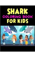 Shark Coloring Book For kids: Cute Shark Coloring Books for Girls Boys Kids and Anyone Who Loves Baby Shark, Size- 8.5" x 11", 25 pages