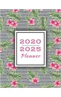2020 - 2025 Planner: Six Year Monthly Calendar Organizer Jan 2020 - Dec 2025 60 Months View 8.5x11 Perfect New Years Resolution Gift - Successfully Stripey