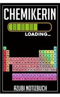 Chemikerin Loading... Azubi Notizbuch