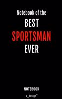 Notebook for Sportsmen / Sportsman