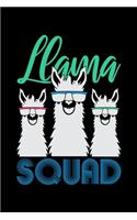 Llama Squad: Blank Comic Book Sketchbook For Kids And Adults To Draw Your Own Cartoon For Llama Lovers, Zoo Animal Enthusiasts And Everyone Who Believes That The