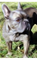 Bouledogue Français Carnet de notes: Journal A5 ligné original de 119 pages- Une belle idée de cadeau pour les amoureux des animaux