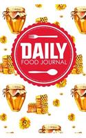 Daily Food Journal: Calorie Log, Food Journal Diabetes, Food Logging Journal, Space For Meals, Amounts, Calories, Body Weight, Exercise & Calories Burnt; Vitamins & Med