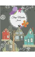 Sleep Monitor Journal: Monitor Healthy Sleep Habits And Insomnia, Sleep Tracker Log Journal 120 pages Large Print 8.5" x 11"