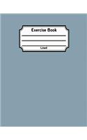 Exercise Book Lined: Back To School Notebook V50