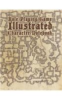 Role Playing Game Illustrated Character Notebook