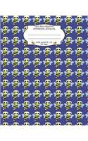 Let's Bee Creative Notebook Journal. Wide Ruled 8 X 10. 120 Pages