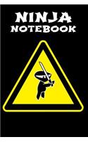 Ninja Notebook: Homework Book Notepad Notebook Composition and Journal Gratitude Diary