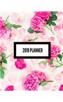 2019 Planner: Weekly & Monthly Calendar Schedule Organizer Inspirational Quotes, Notes & Check Listjanuary2019 Through to December 2019 Paperback