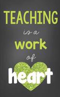 Teacher Journal Green