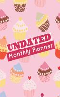 Undated Monthly Planner: 24 Month Calendar with Notes Pages 8.5 x 11 Inches (Volume 10)(10 Undated Monthly Planner)