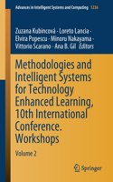 Methodologies and Intelligent Systems for Technology Enhanced Learning, 10th International Conference. Workshops