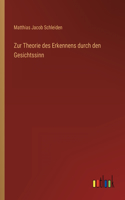 Zur Theorie des Erkennens durch den Gesichtssinn