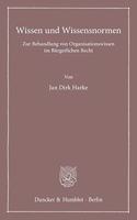 Wissen Und Wissensnormen