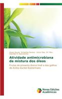 Atividade antimicrobiana da mistura dos óleos
