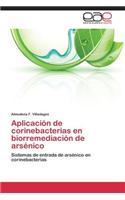 Aplicación de corinebacterias en biorremediación de arsénico