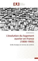 L'évolution du logement ouvrier en france (1808-1905)