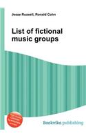 List of Fictional Music Groups: (English)
