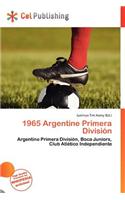 1965 Argentine Primera Divisi N: (English)