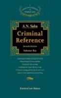 A.N. Saha's Criminal Reference