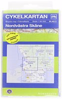 Skane North West Cycling Map