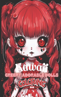 Kawaii Creepy Adorable Dolls Coloring Book