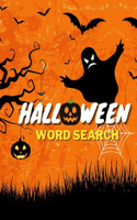 Halloween Word Search: 40 Spooky and Funny Word Searches Perfect for Gift and To Improve Your Vocabulary