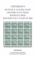 Steenerson's Revenue Taxpaid Stamp Certified Plate Proof Reference Series - Battleship Documentary Stamps of 1898
