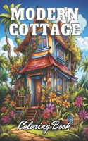 Modern Cottage Coloring Book