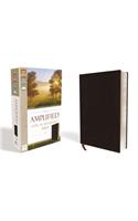 Amplified Topical Reference Bible, Bonded Leather, Black