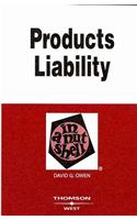 Products Liability in a Nutshell