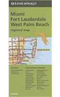 Rand McNally: Miami/Fort Lauderdale/West Palm Beach Regional Map