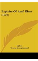 Exploits Of Asaf Khan (1922)