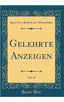 Gelehrte Anzeigen, Vol. 33 (Classic Reprint)