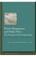 Private Management and Public Policy