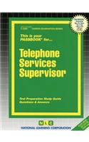 Telephone Services Supervisor