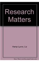 Research Matters