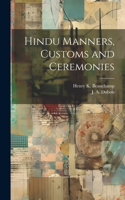 Hindu Manners, Customs and Ceremonies