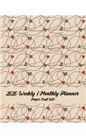 2020 Weekly / Monthly Planner 8x10