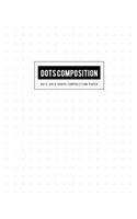 Dots Grid Graph Composition Paper