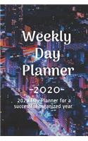 Weekly Day Planner 2020