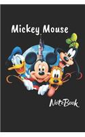 Mickey Mouse Notebook: Lined Notebook 6x9 Inch 120 Lined pages (Blank Lined Notebook)