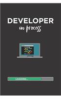 Developer in process Journal: Composition Notebook, app coder web programmer to write in