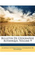 Bulletin De Géographie Botanique, Volume 9