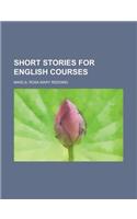 Short Stories for English Courses