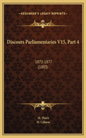 Discours Parliamentaries V15, Part 4