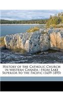 History of the Catholic Church in Western Canada