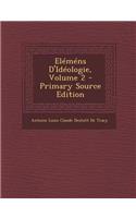 Elemens D'Ideologie, Volume 2